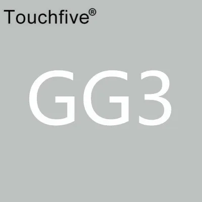 GG3 TOUCHFIVE дополнительный цвет двойная головка художественные маркеры Кисть ручка на спиртовой основе эскизные маркеры манга ручки для рисования товары для рукоделия - Цвет: GG3
