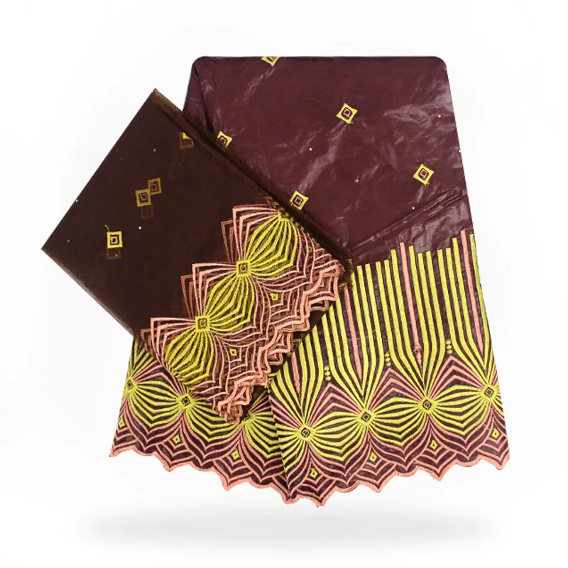 

Pink african bazin riche getzner fabric with stones cord lace fabric africa guinea brocade fabric for wedding dress B180704