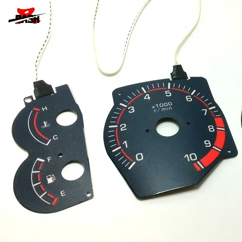 DASH EL Glow Gauge для Virage 1997 1.8L цифровой счетчик пробега темно синяя панель обратный