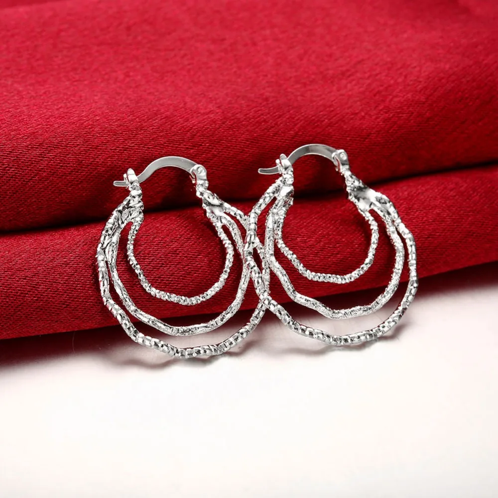 2017 серебряный цвет женские модные Подарочные ювелирные изделия N925 импортные