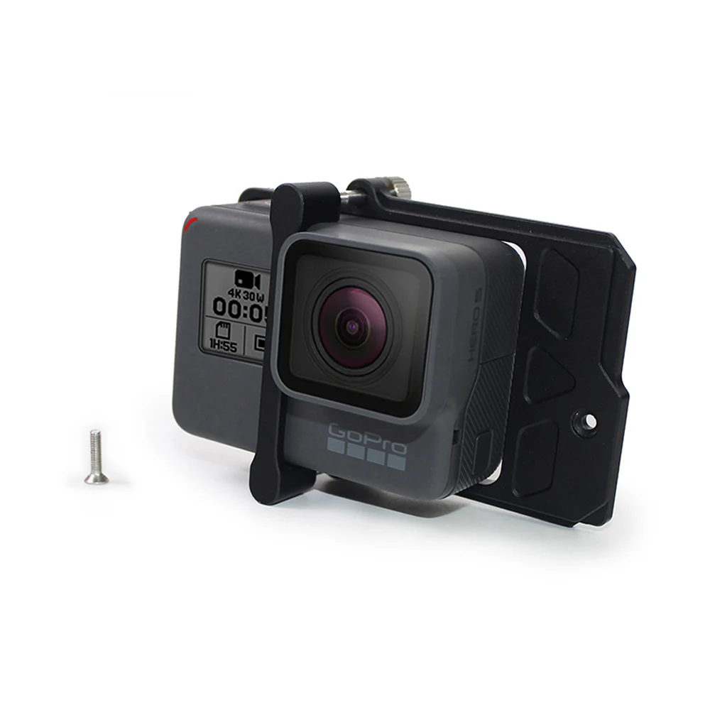 Lanparte спортивные Камера зажим держатель адаптер для GoPro Hero 5 / 6 3 осевой портативный