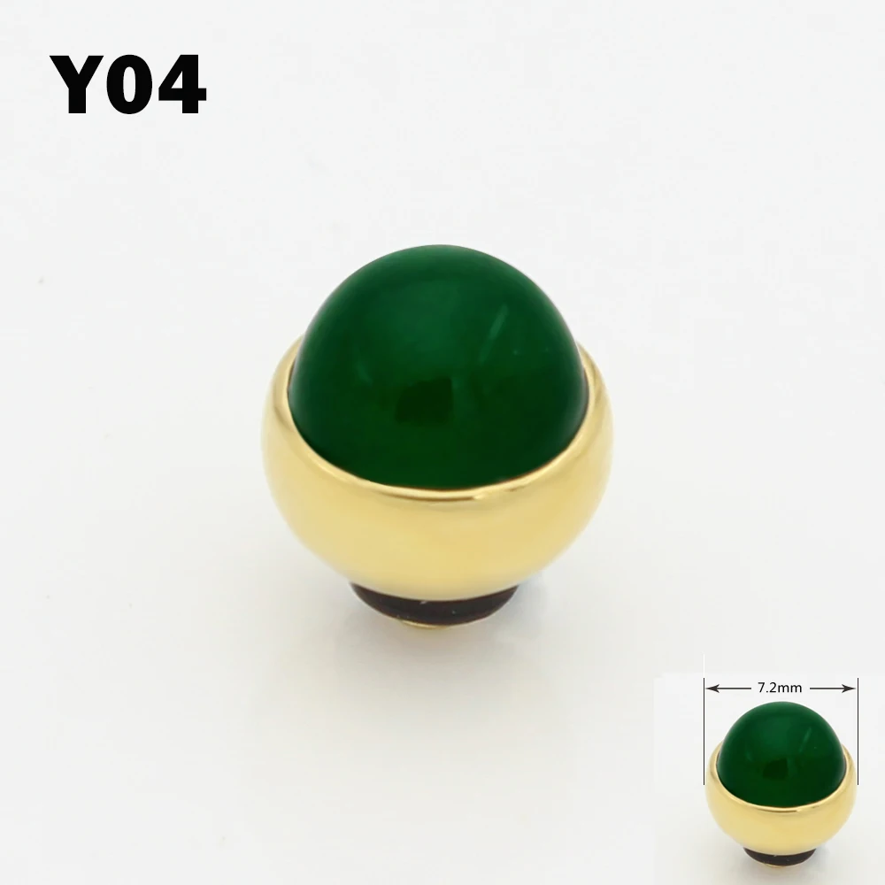 Новейшие ювелирные украшения позолоченное желтое золото круглый камень витое