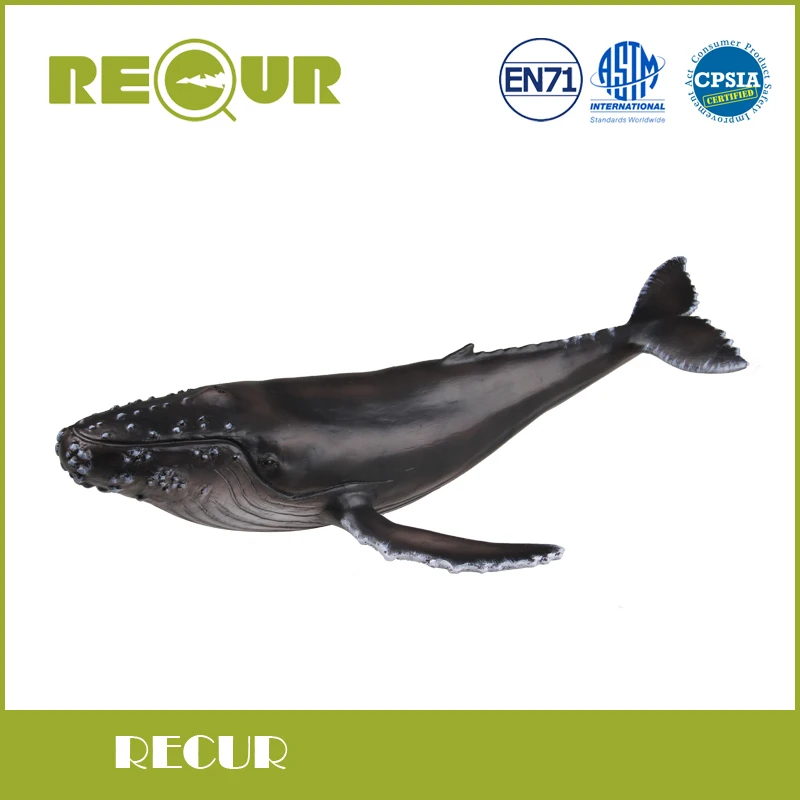 Бренд повториться игрушки горбатый кит Sea Life модель очень подробный мягкий ПВХ + PP