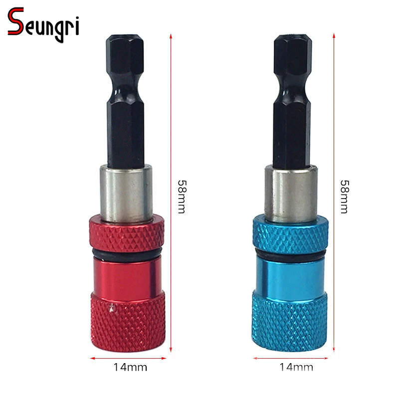 Seungri 1 Piece Quick Release Magnetic Bit Screwdriver Holder 1/4&quot Hex Shank Drywall Screw Drill Tool | Инструменты