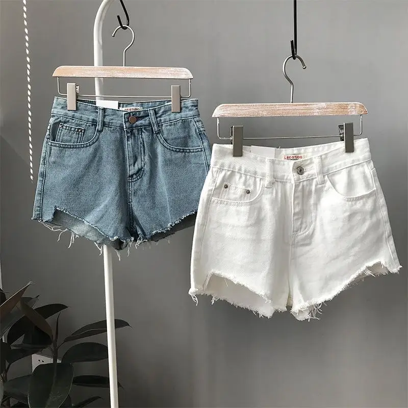 Женские прямые короткие джинсы NFIVE брендовые модные в Корейском стиле с