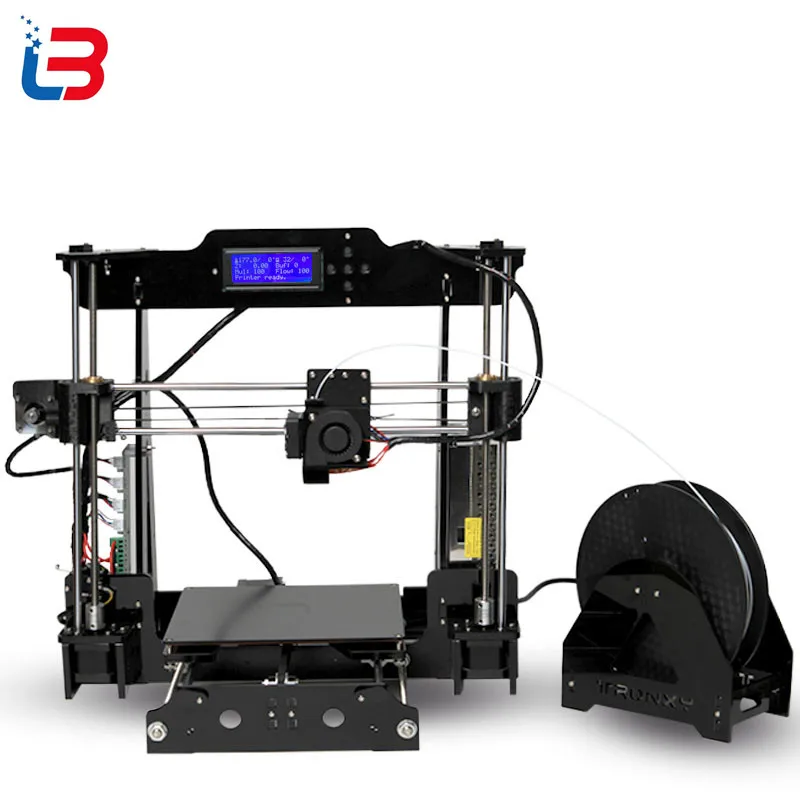 Лучший Tronxy P802M автоматический уровень 3d принтер DIY Полный комплект прямой