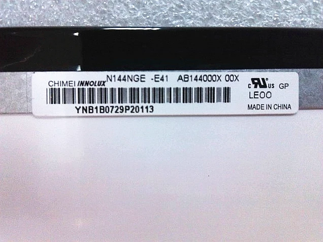 Оригинальный светодиодный ЖК экран A + N144NGE E41 14 4 дюйма для ноутбука Toshiba satellite U840W