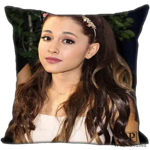 Для наращивания с лучшими продажами от Ariana_Grande(2)@ Подушка Чехол Спальня дома квадратная Наволочка на молнии(с одной стороны)#190404-01-57 - Цвет: Pillowcase