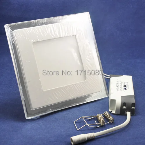 Синхронный квадратный светодиодный панельный светильник 15 Вт акриловый