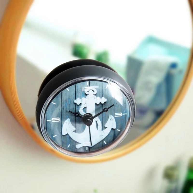 Водонепроницаемая настенная душевая лейка для ванной и кухни мини-часы