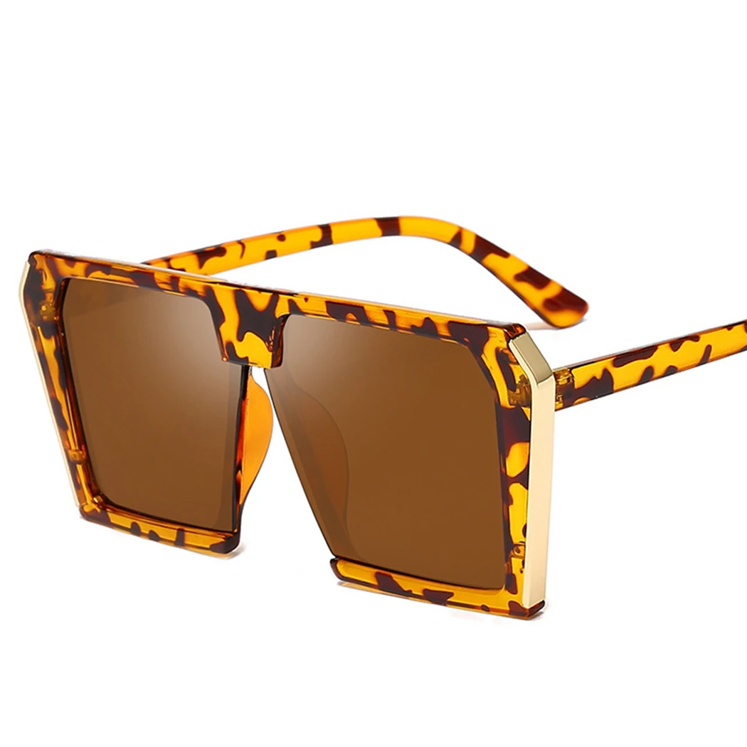 Негабаритные Квадратные Солнцезащитные очки Для женщин Мода Винтаж звезда