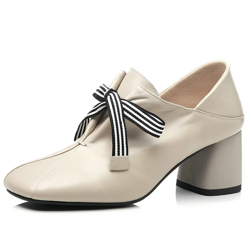 Повседневная обувь женские вечерние туфли-лодочки из натуральной кожи на