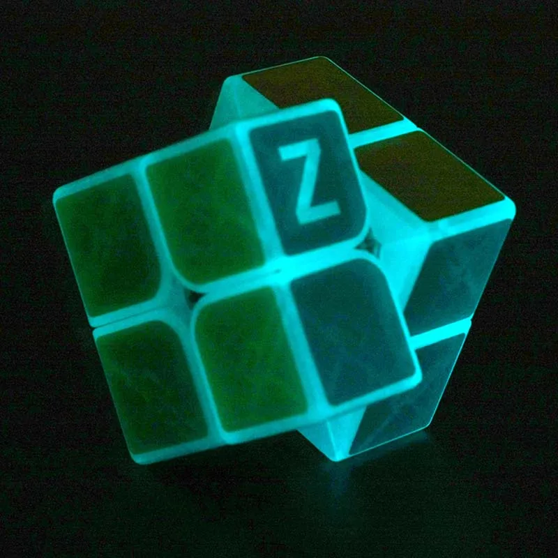 Светящийся прозрачный кубик головоломка 2X2X2 светящийся магический куб для детей