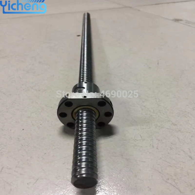 Yicheng CNC фрезерные части SFU1605 400 450 500 600 мм свернутый шариковый винт C7 с шариковым