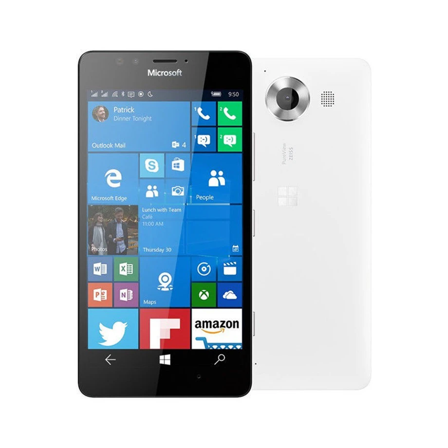 Microsoft Lumia 950 двойной Оригинальный разблокированный Windows 10 мобильный телефон 4G GSM 5 2