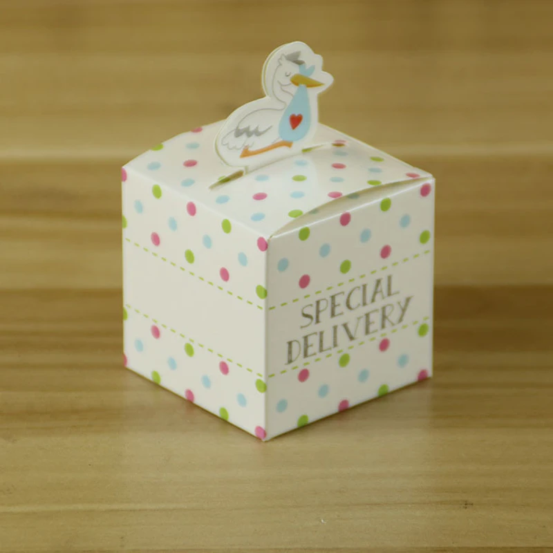 50 шт./лот милая утка новинка детская коробка для конфет сделай сам доставка