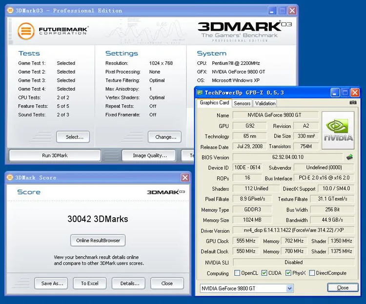 Бесплатная доставка видеокарта GeForce 9800GT 1 ГБ 256 бит GDDR3 VGA/DVI PCIE|Компьютерные кабели