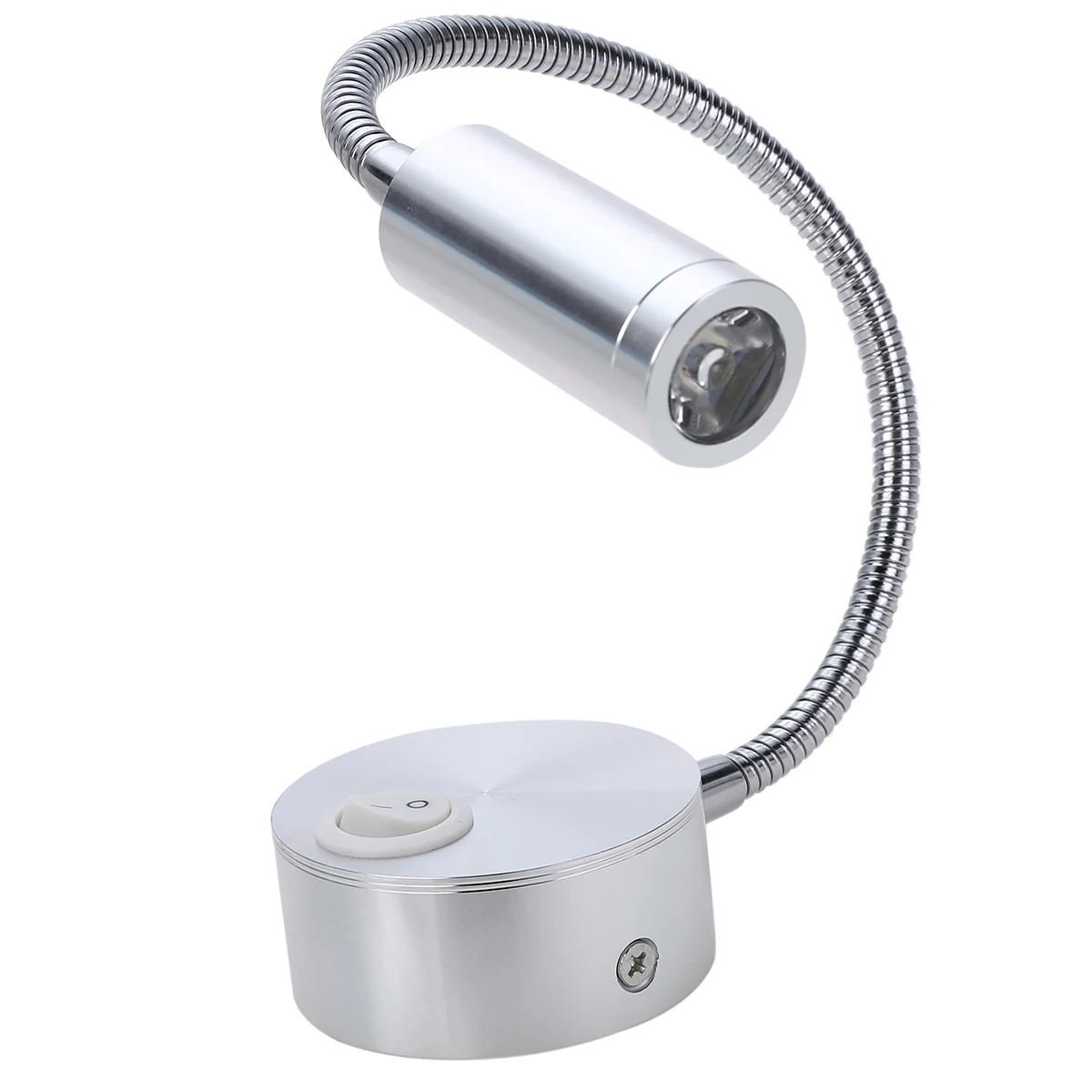 Защита глаз Зажим настольная лампа LED гусиная шея Гибкая Настольная для чтения