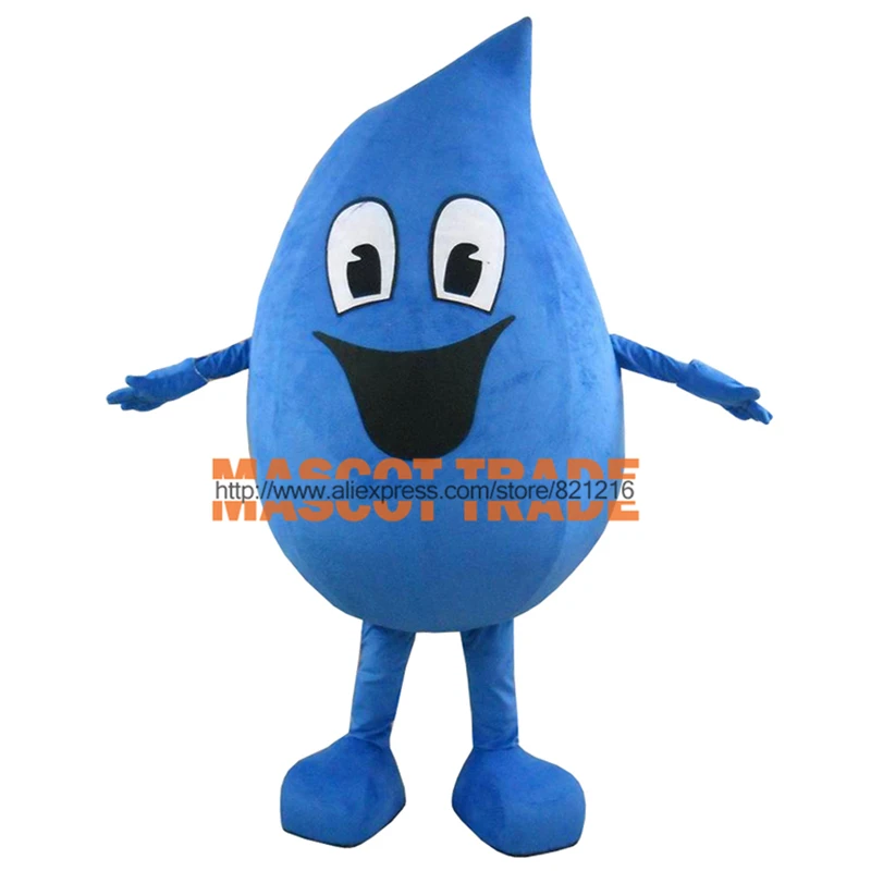 

cosplay costumes Adult Water Drop Mascot Costume,Free Shipping