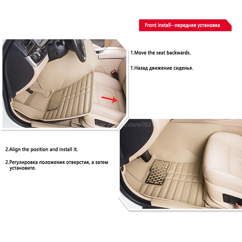 Flash mat автомобильные коврики в салон для Volvo C30 S40 S60 S60L S80 S80L V40 V60 XC60 XC90 C70 аксессуары