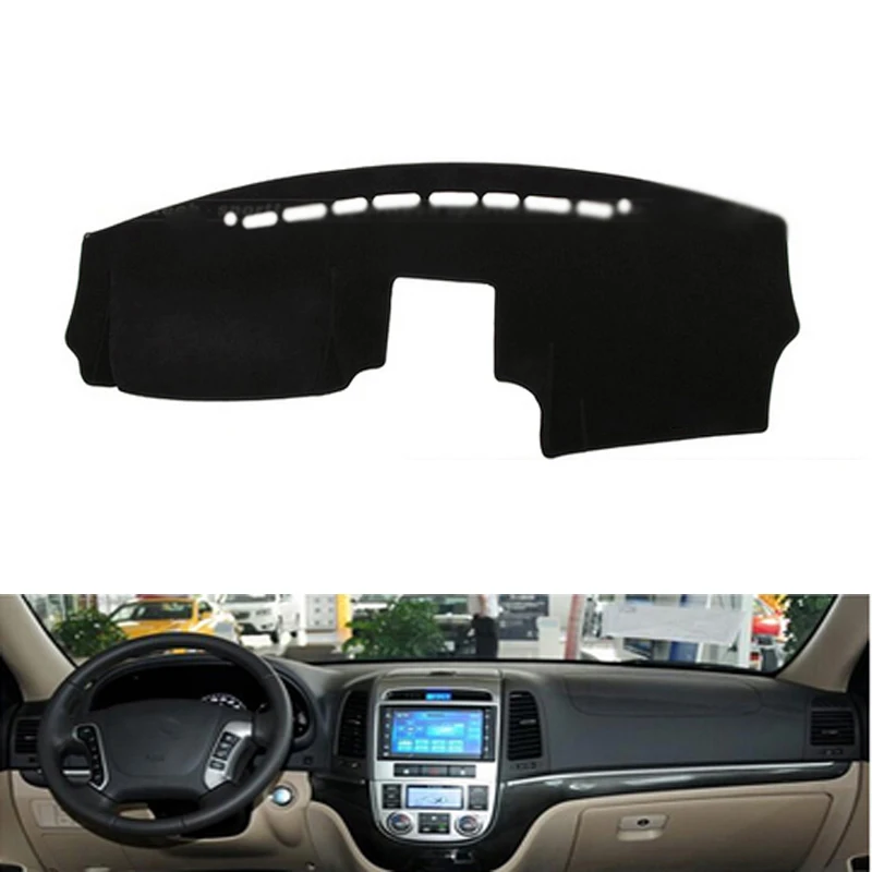 Коврик для приборной панели автомобиля коврик салона коврики Hyundai Santa Fe 2007 2012