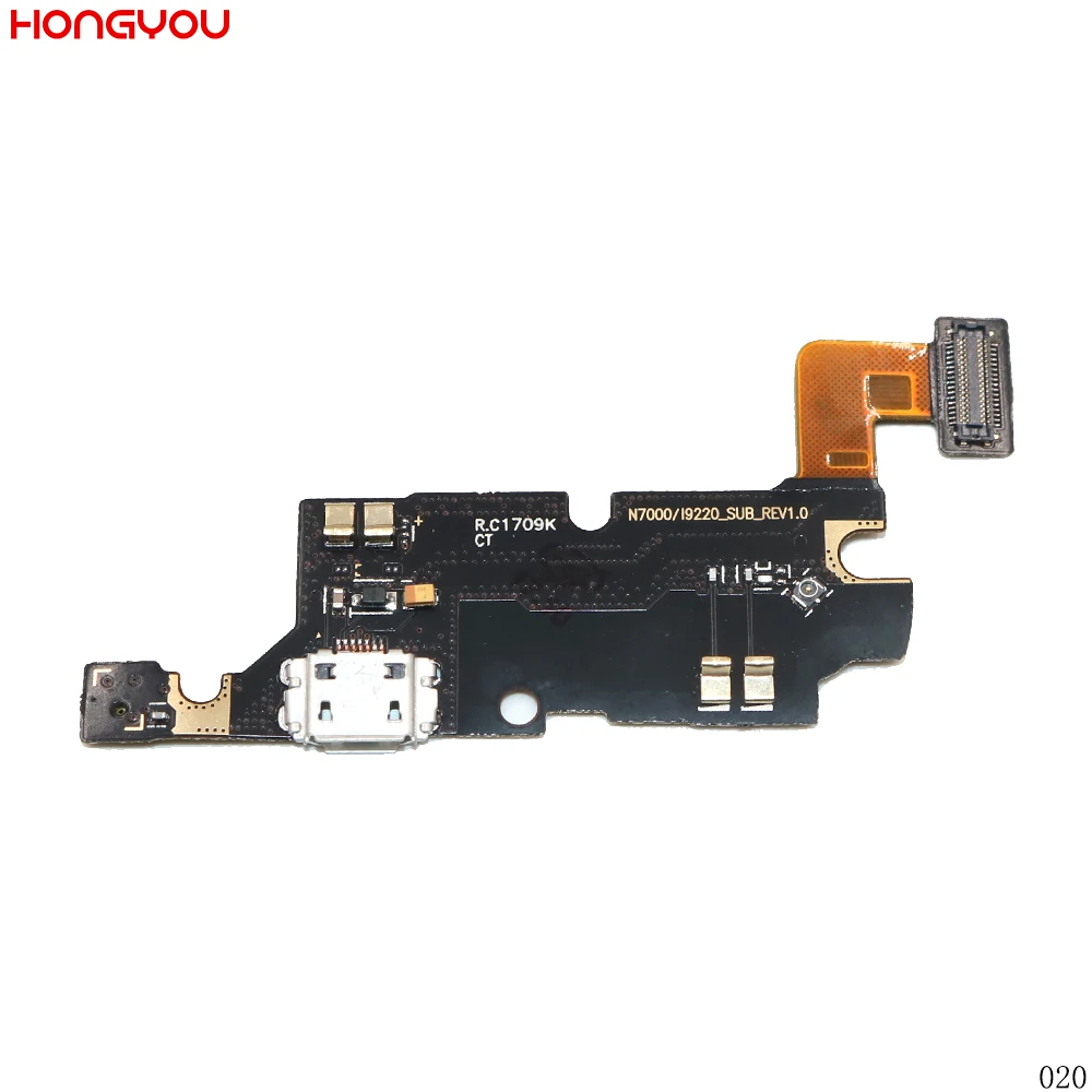 Usb разъем для зарядки док-станция разъем гибкий кабель для samsung Galaxy Note1 Note 1 N7000 I9220