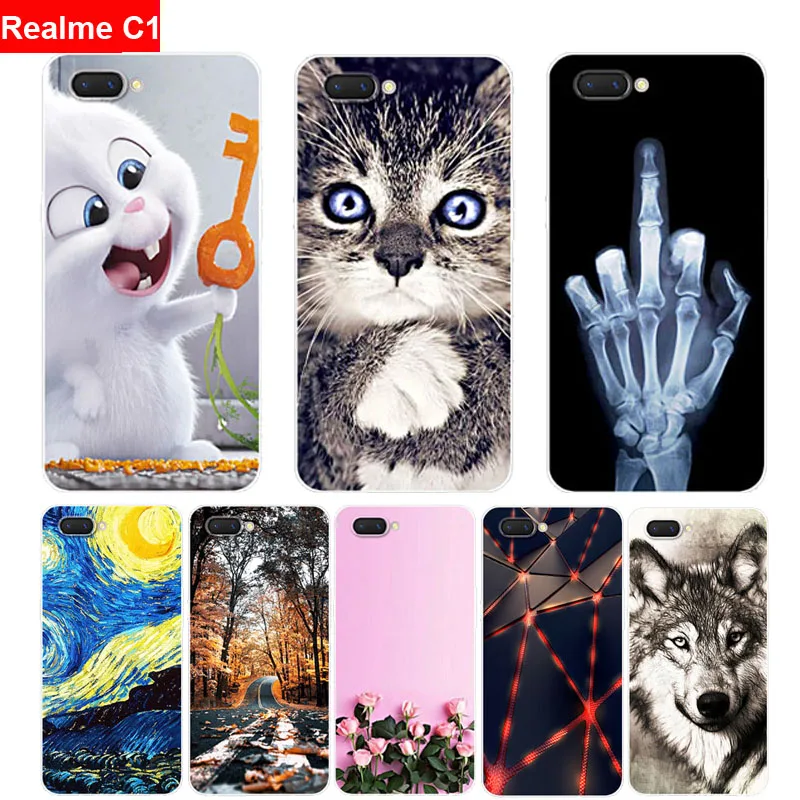 Чехол для Oppo Realme C1 чехол бампер роскошный защитный кожаный с функцией подставки