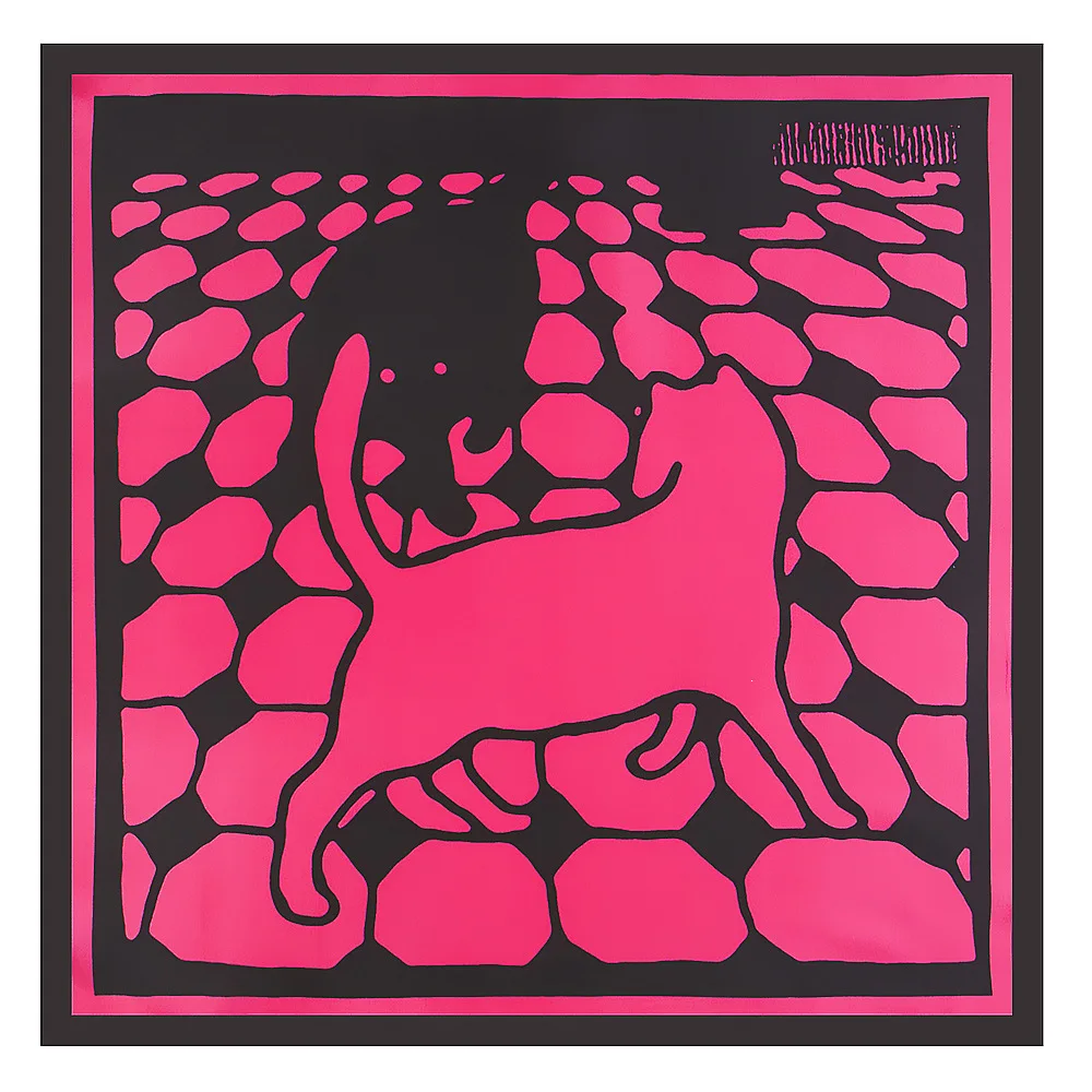 Новое поступление 60*60 см 2017 летний модный Шелковый квадратный шарф для женщин