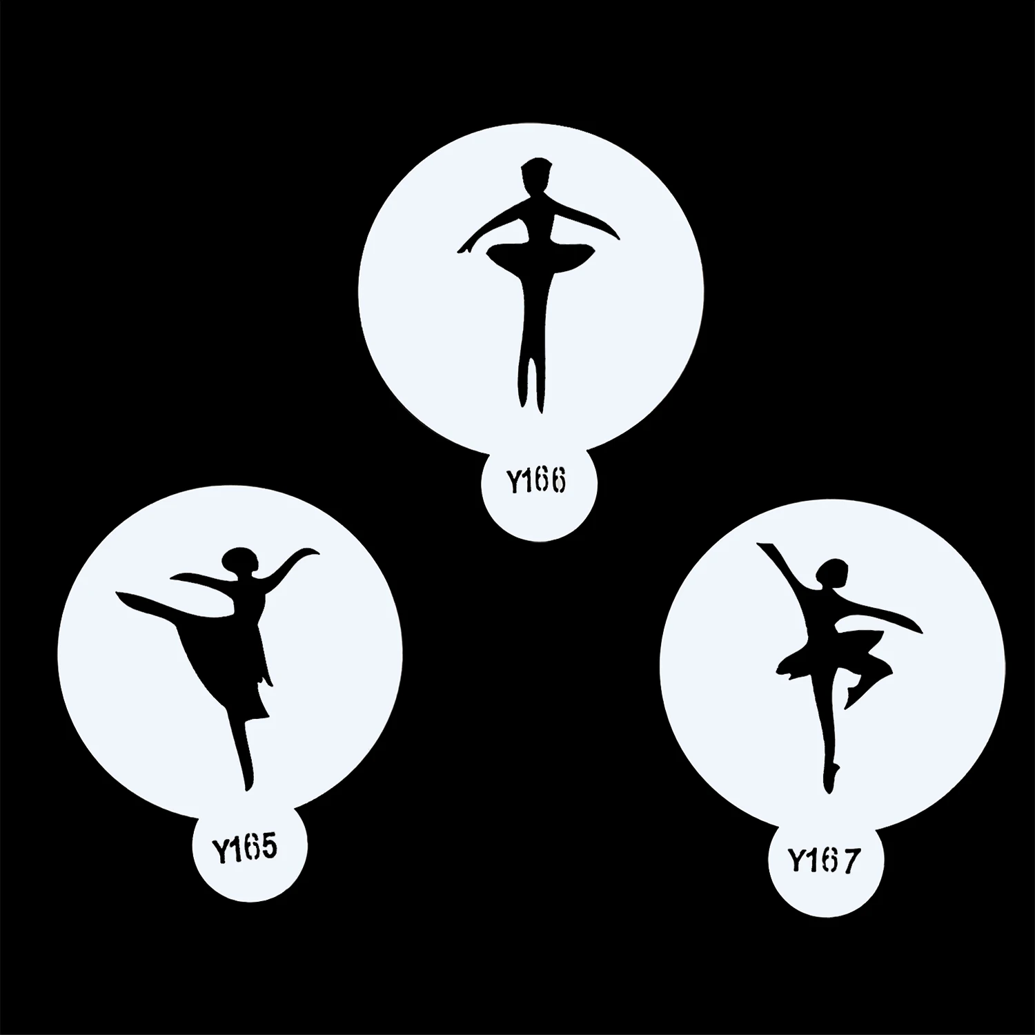 3 шт. пластиковые трафареты для торта|Формы тортов| |