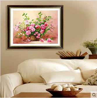 2017New DIY 5D Diamond Plant Scenery flower home decor Painting Cross Stitch Kits Embroidery PatternsZ062 | Дом и сад