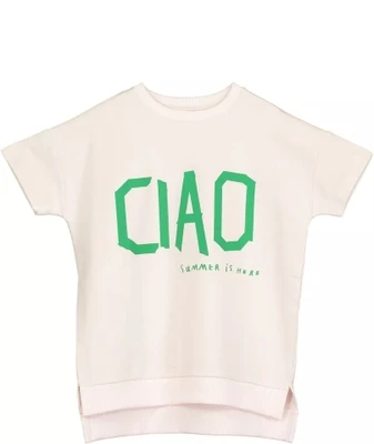 Комплект детской одежды 2019 г. летняя футболка для мальчиков и девочек детские