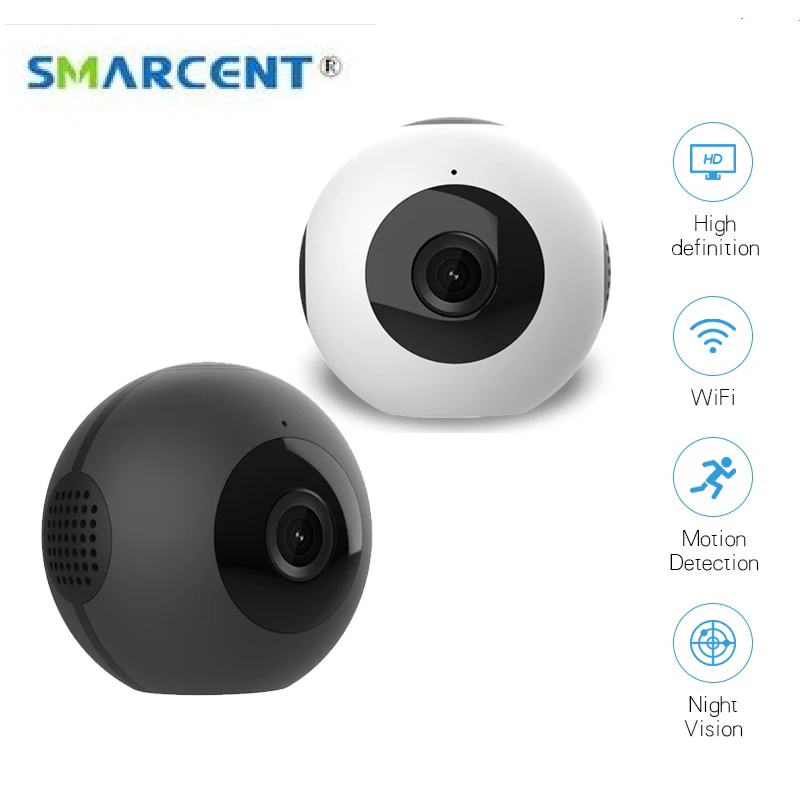 Миниатюрная сетевая IP камера с Wi Fi HD 720P удаленное видео маленькая микро датчиком