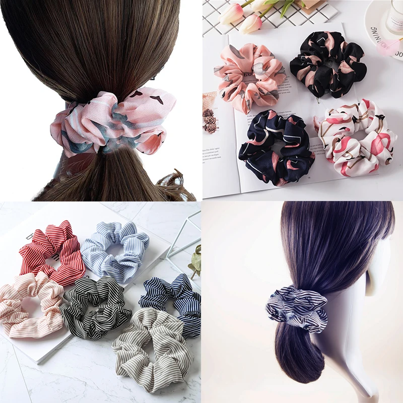 1 шт. эластичная резинка для волос в виде фламинго| |