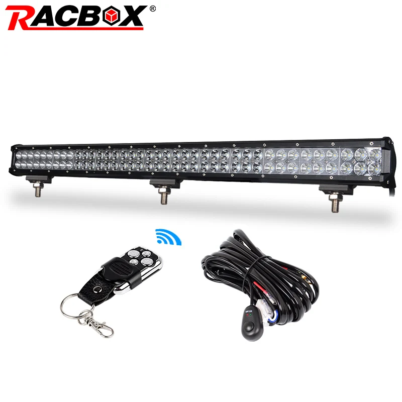 Светодиодный рабочий светильник RACBOX 36 дюймов для внедорожников 234 Вт 12 В 24 В|beam
