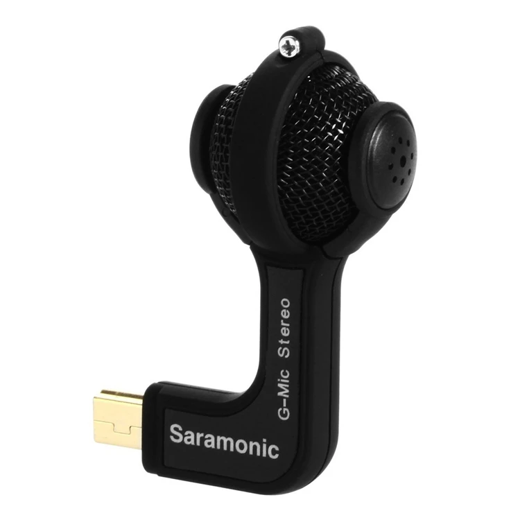 Saramonic G-Mic Gopro Mic аксессуары мини двойной стерео мяч профессиональный микрофон для Gopro Hero4 Hero3+ Hero3 экшн-камер