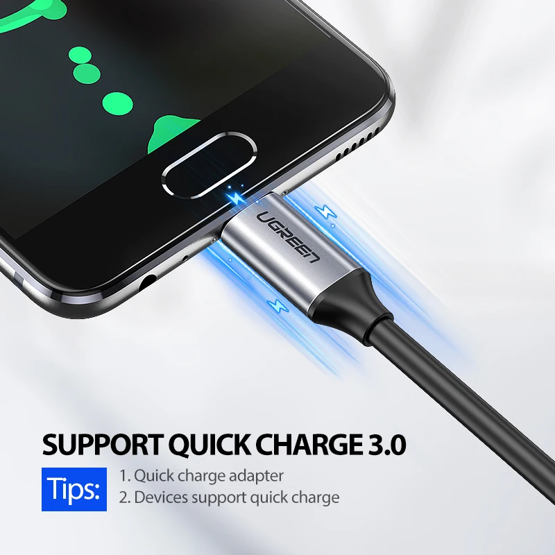 Ugreen Тип USB c 3.1 USB c штекерным Тип-C кабель Мужской быстро Зарядное устройство кабель для сяо 4c Nexus 5x, nexus 6 P, OnePlus 2, zuk Z1, Nokia N1