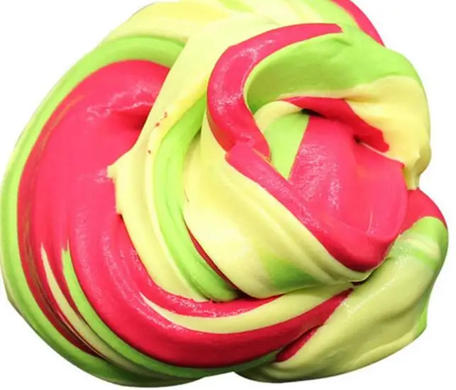 Пушистый Floam Slime Mud IY резиновая губка для детей и взрослых антистрессовая и расслабляющая цветная глиняная игрушка