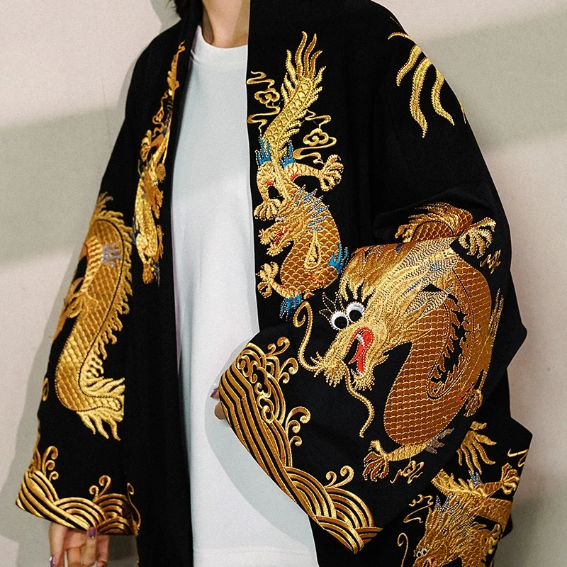 Кимоно женское в стиле Харадзюку юката модная уличная одежда geisha для косплея