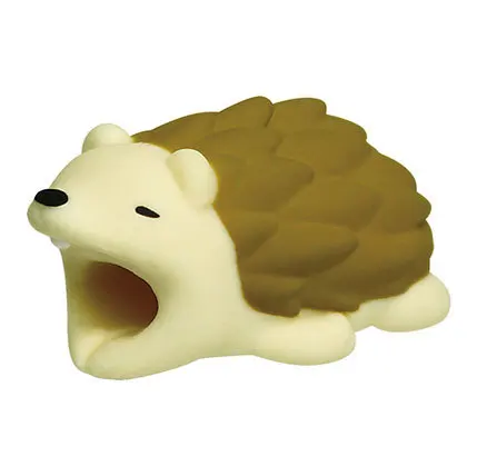 hedgehog Кабель укус Cable Buddies Protector Animal Puppy Cable For Iphone Morsure Dropshipping - Цвет: hedgehog