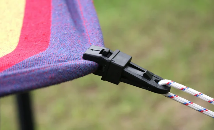 4 Шт Кемпинг зажим для тента комплект Пластик брезентовое укрытие заколки