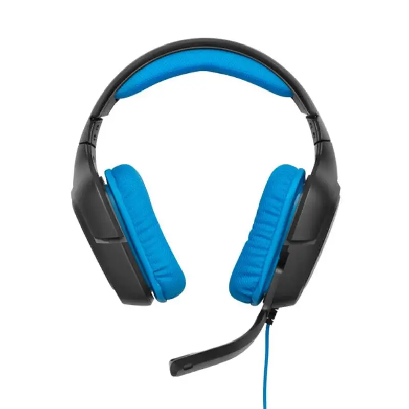 Игровая стереогарнитура logitech G430 7,1 с объемным звучанием, проводные наушники USB с шумоподавлением, вращающиеся с микрофоном для ПК/PS4/XboxONE