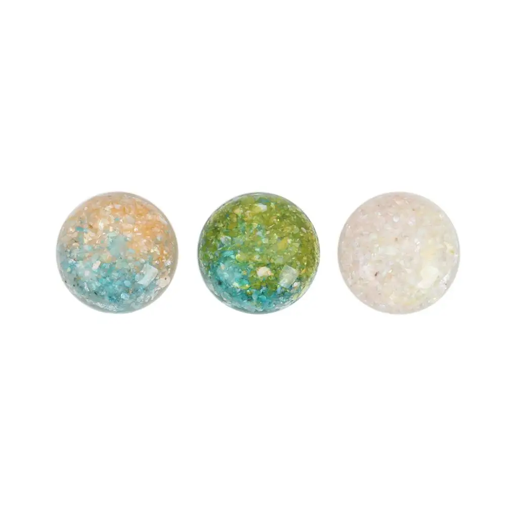 Doreen Box Simple Resin &amp Shell Dome Seals Cabochon Round AB Colors For Fashion DIY Gifts Jewelry Accessories 18mm Dia. 5 PCs | Украшения