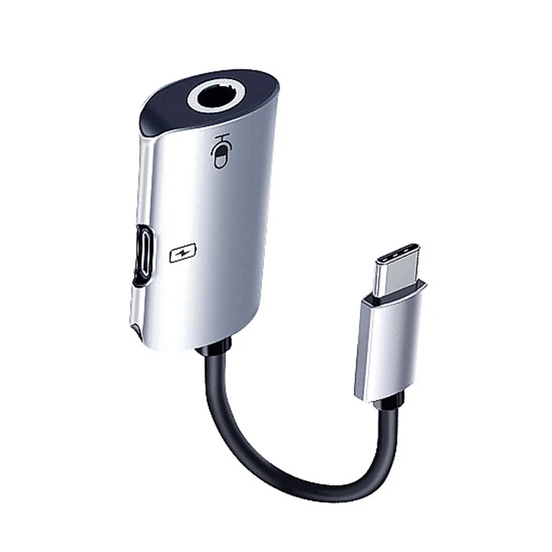 Usb C к 3 5 мм адаптер для наушников type + аудио кабель зарядки huawei mate 20/20 Pro Xiaomi 8