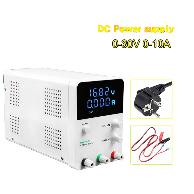 Высокоточный цифровой источник питания постоянного тока GPS3010D регулируемый