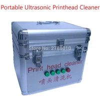 portable ultrasonic printhead cleaner electric printhead cleaning machine ultrasonic cleaner dx5 dx6 dx7 printhead