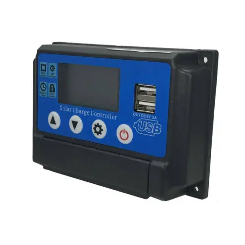 10-60A регулятор MPPT солнечной панели Контроллер заряда 12 V/24 V Авто отслеживания фокуса ШИМ