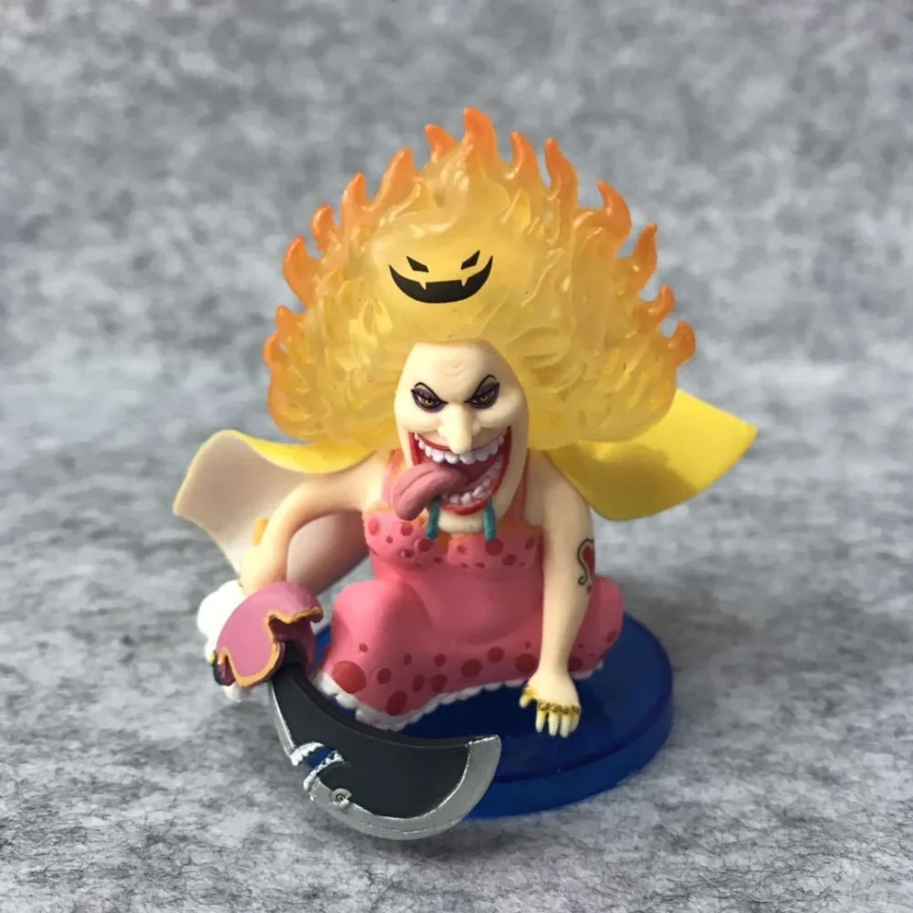 Аниме Одна деталь Figuarts 6 шт./компл. Луффи Шарлотта Katakuri Linlin Zeus морковь ПВХ экшн