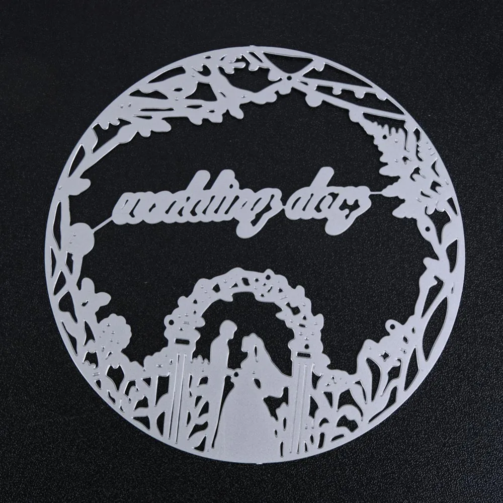 Новинка трафареты Metak для свадебного дня жениха и невесты рукоделия скрапбукинг