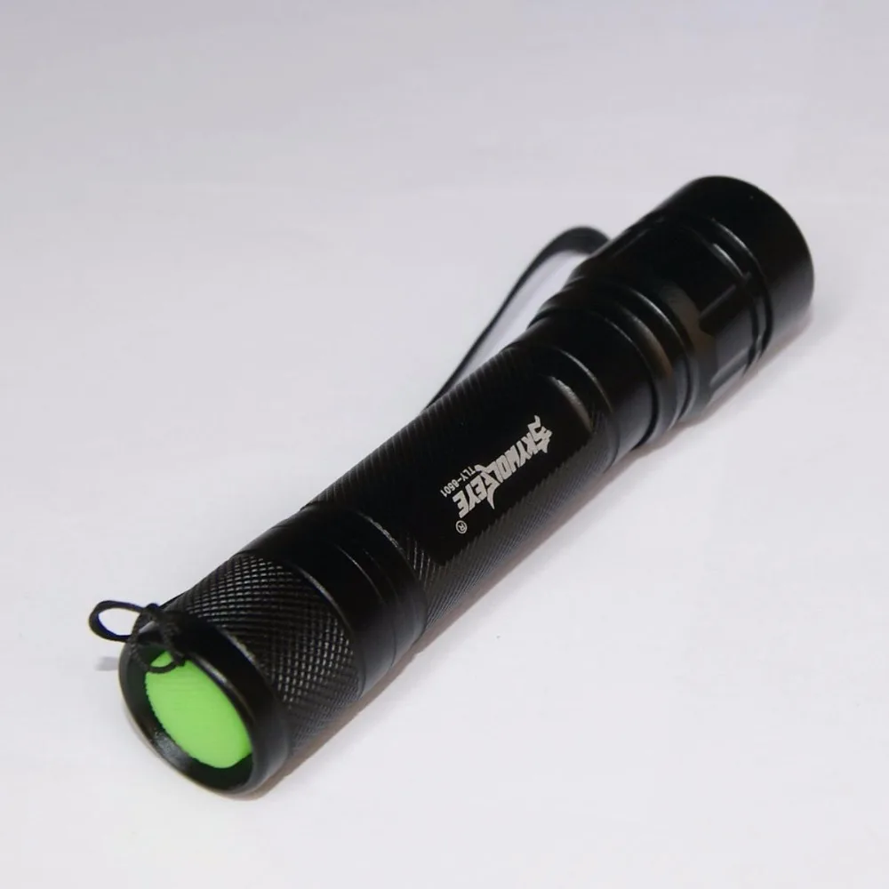 100% Аутентичный SKYWOLFEYE 2000 люмен 3 Mode T6 lampe torche масштабируемый Фокус факел 18650 мини