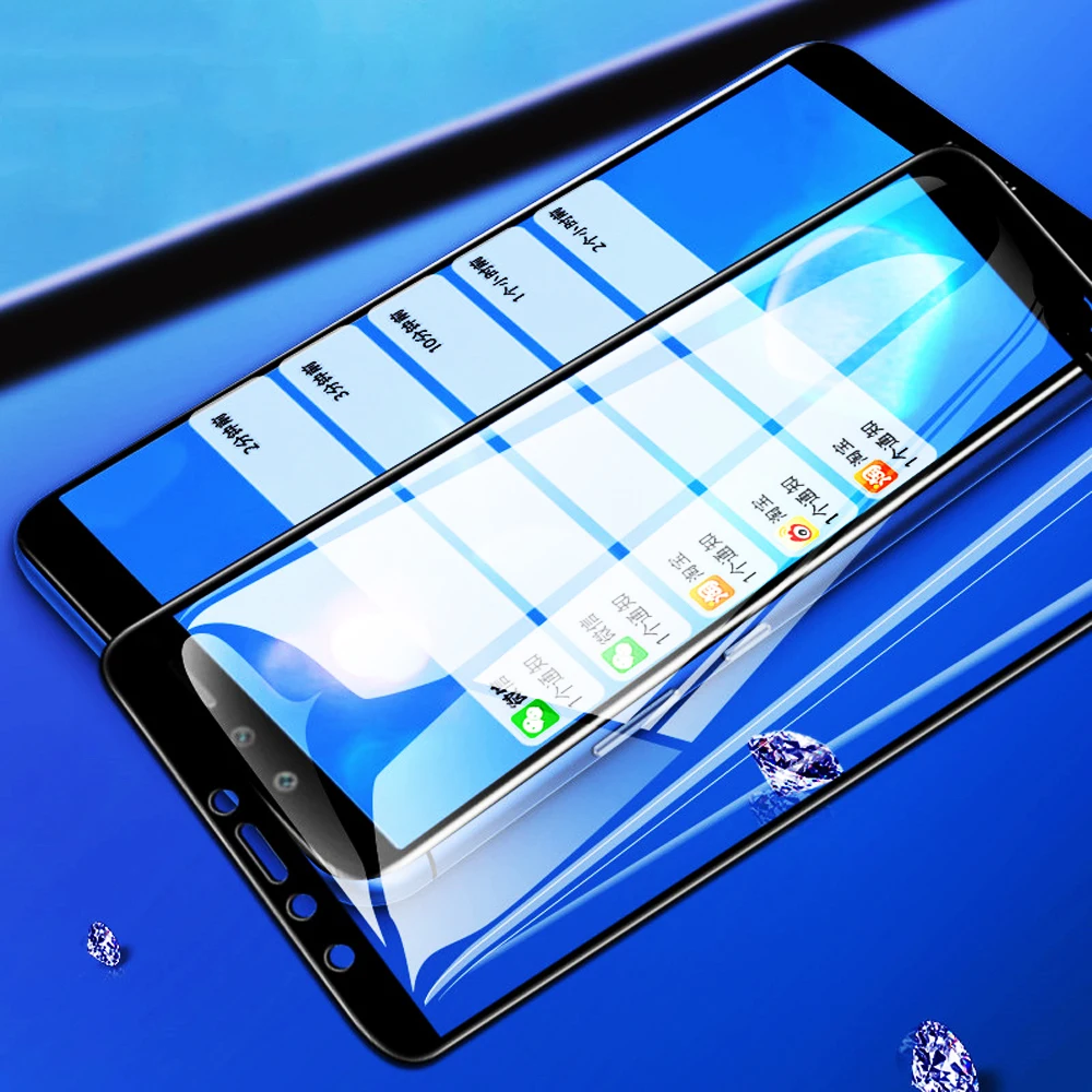 Защитное стекло 9D для Huawei Y9 2019 закаленное Y5 9Y 5Y Lite Prime 2018 чехол с полным покрытием